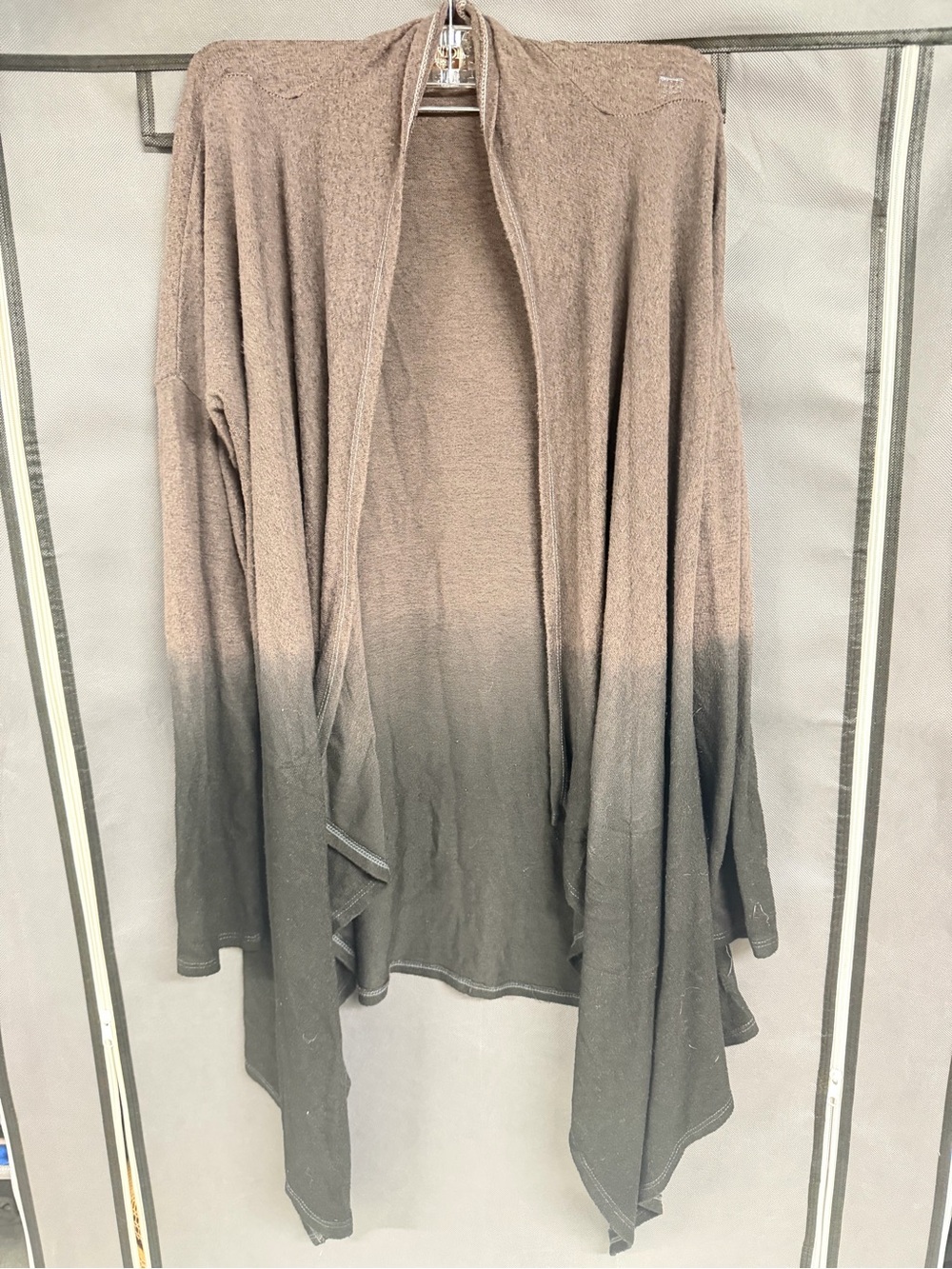 Jondie Ombre Draped Cardigan Size Small Like New